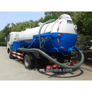 Dongfeng 5M3 sewage suction truck with high pressure cleanging function